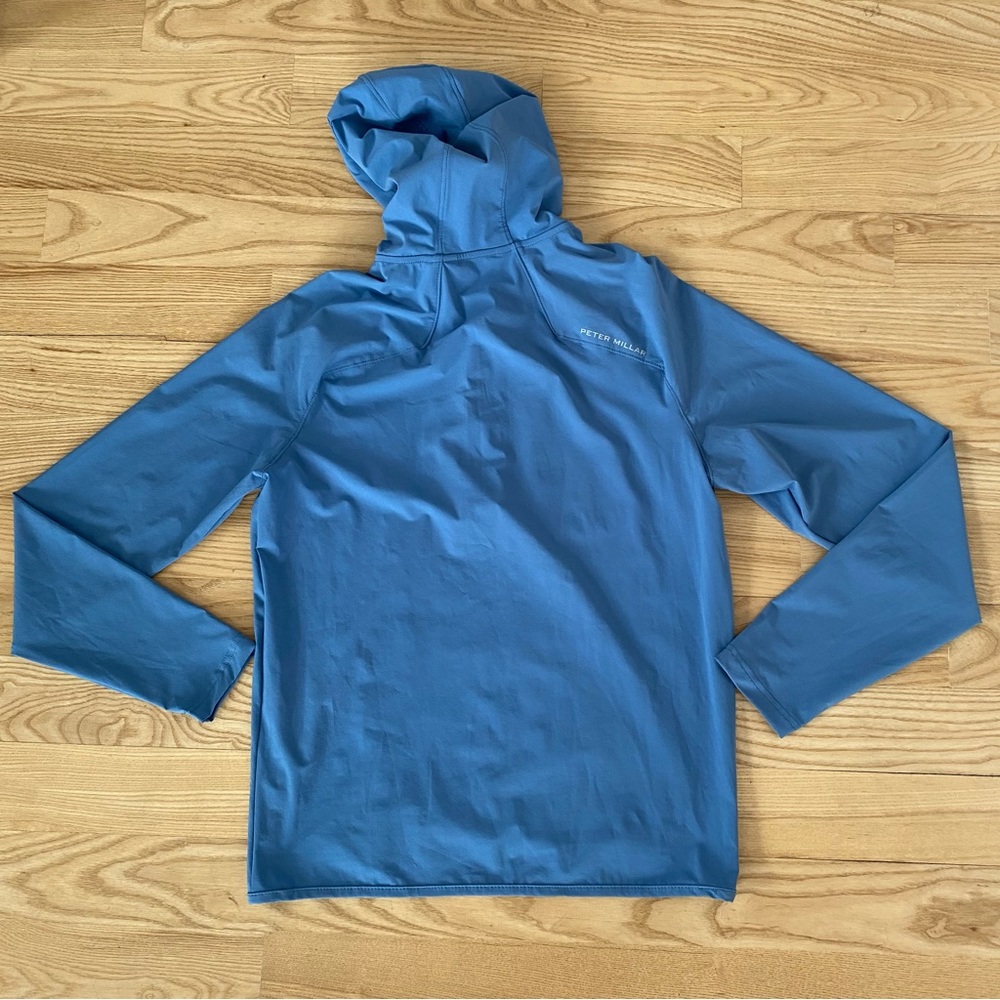 Peter Millar Crown Crafted Flex Adapt Half-Zip Jacket Windbreaker MS22EZ503 - Picture 10 of 10